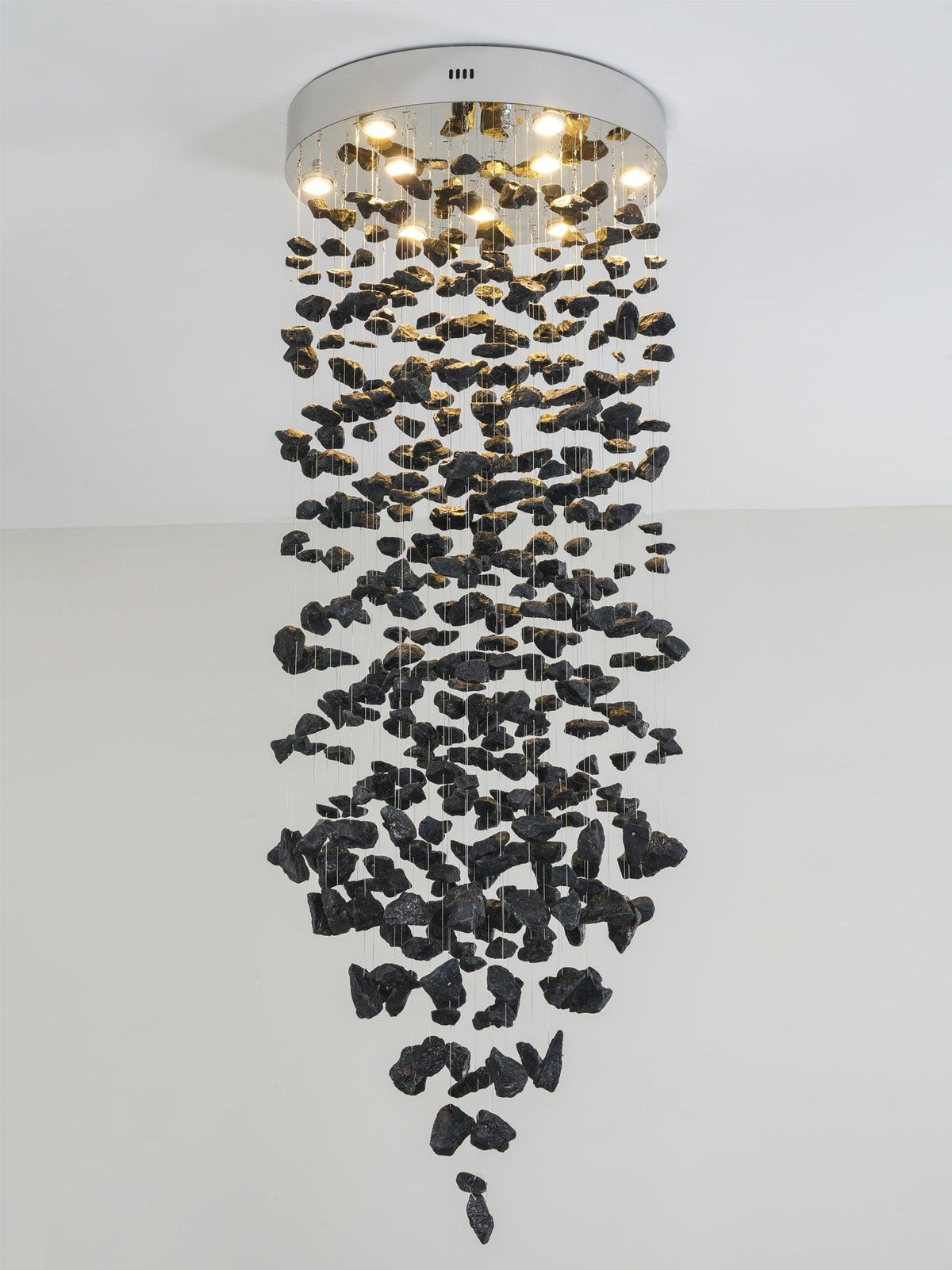Orinridge Black Stones Chandelier