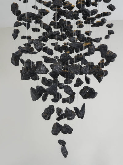 Orinridge Black Stones Chandelier