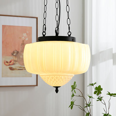 Yara Contemporary Glass Pendant Light