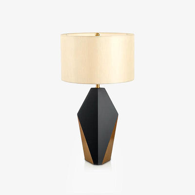 Prism Contemporary Fabric Table Lamp