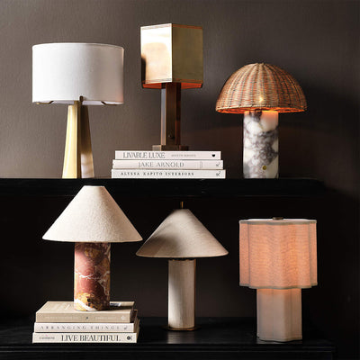 Selivena Marble Table Lamp