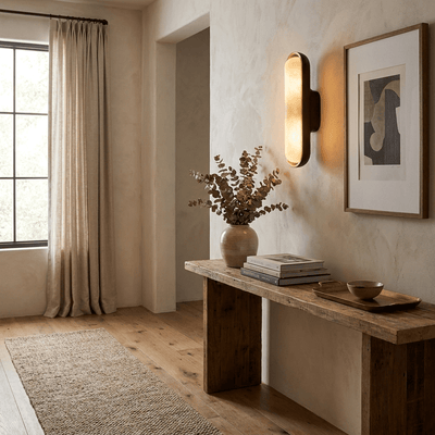 Vionelle Alabaster Wall Sconce
