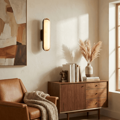 Vionelle Alabaster Wall Sconce