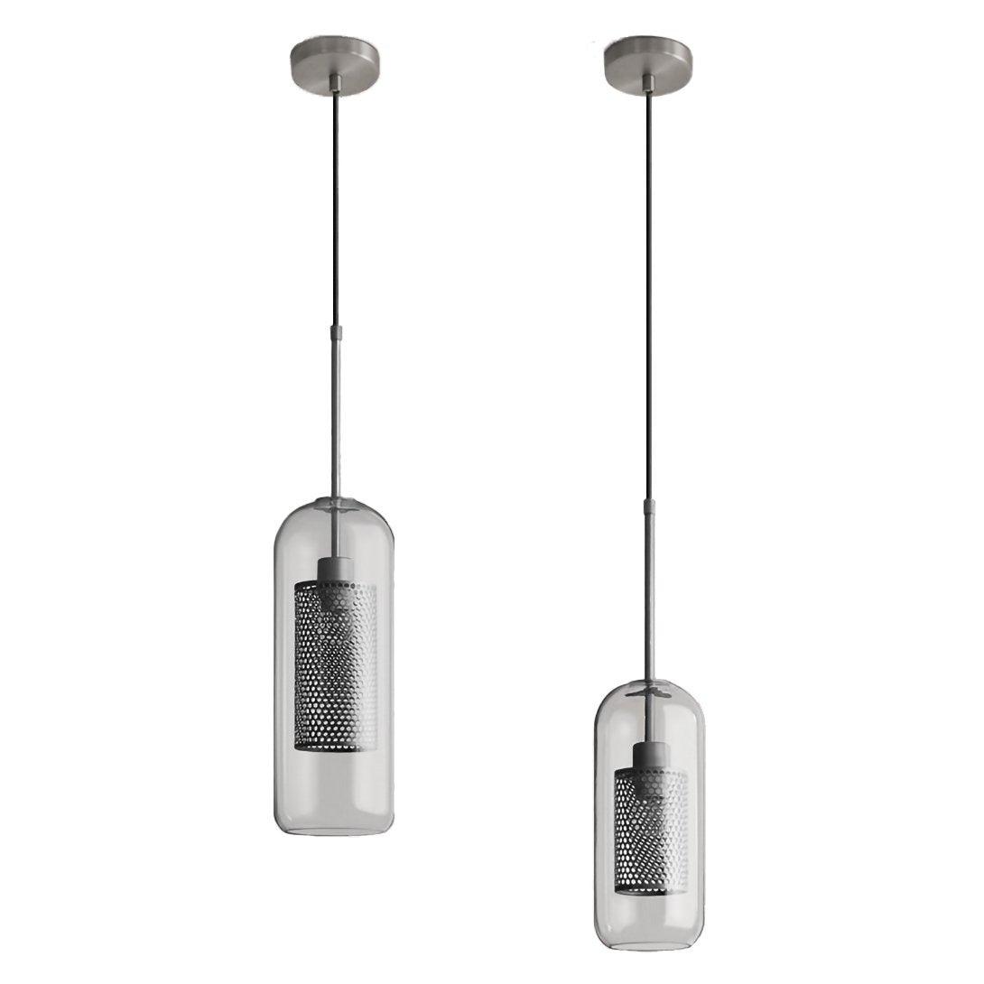 Veleine Pendant Lamp Chiswick Glass for Living Room