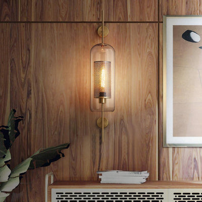 Peta Premium Nordic Art Glass Wall Light