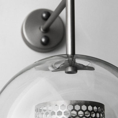 Peta Premium Nordic Art Glass Wall Light