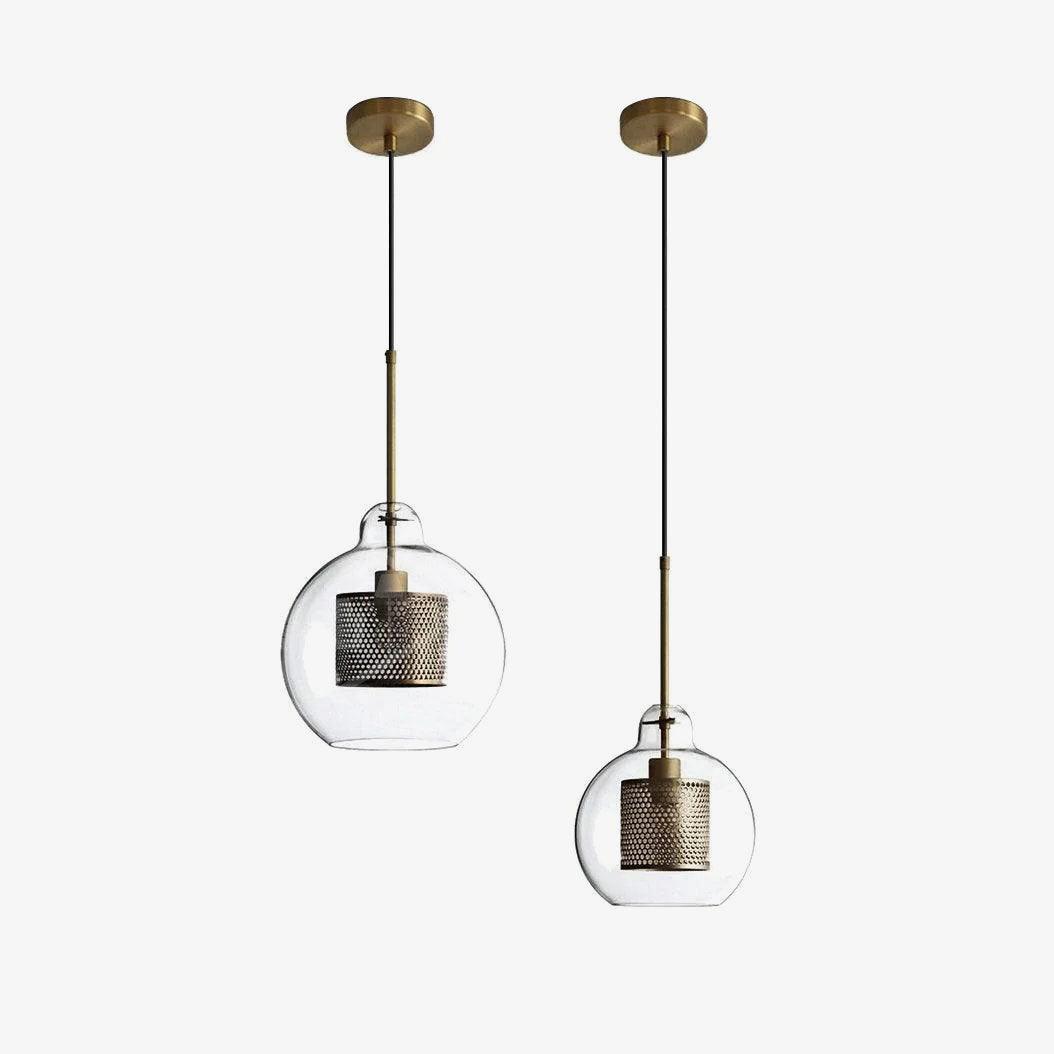 Veleine Pendant Lamp Chiswick Glass for Living Room