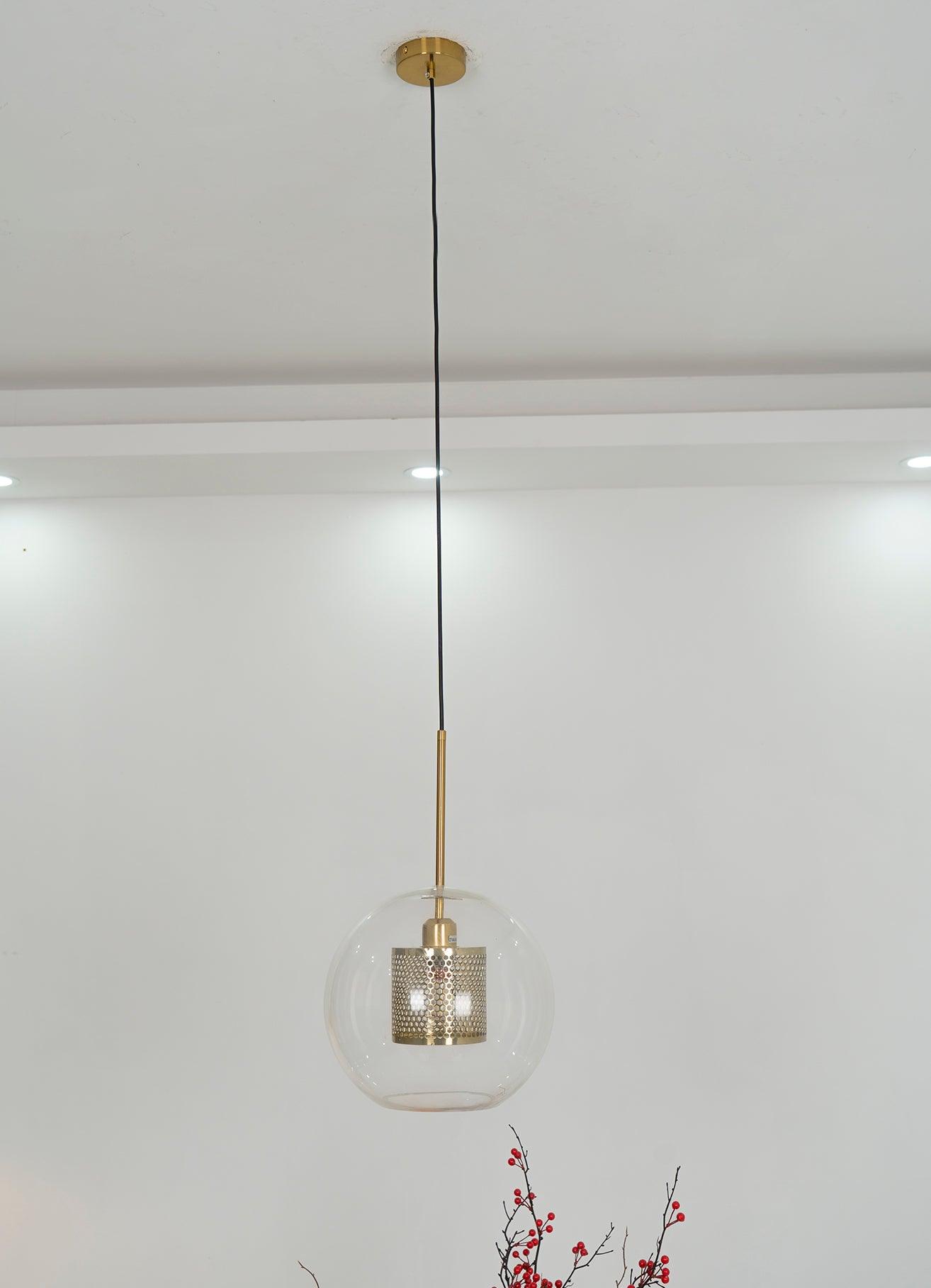 Veleine Pendant Lamp Chiswick Glass for Living Room