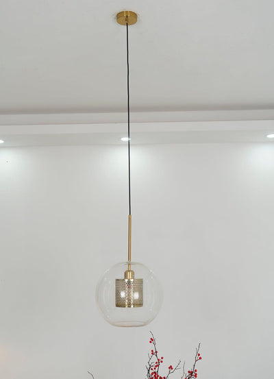 Veleine Pendant Lamp Chiswick Glass for Living Room