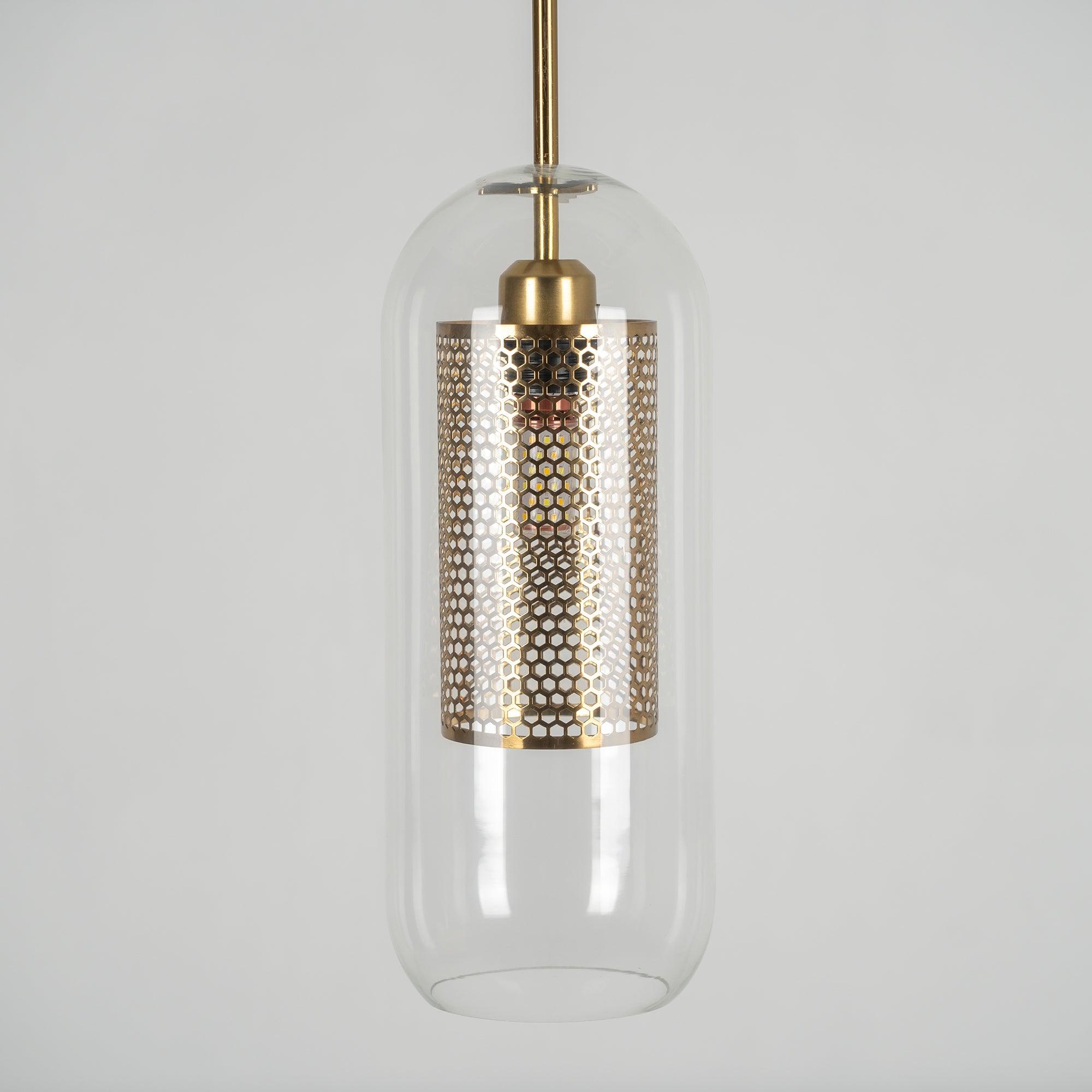 Veleine Pendant Lamp Chiswick Glass for Living Room