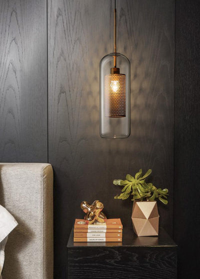 Veleine Pendant Lamp Chiswick Glass for Living Room