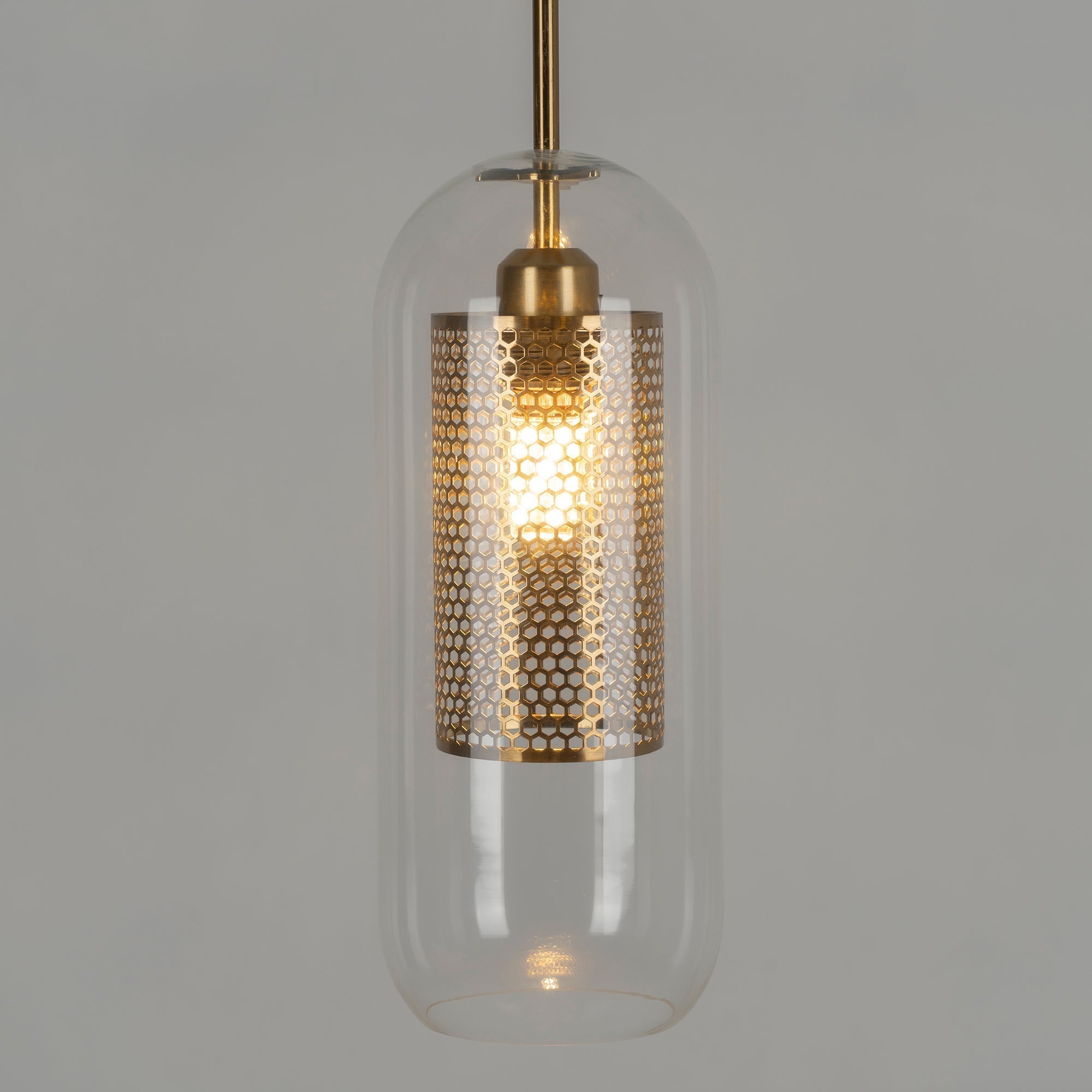 Veleine Pendant Lamp Chiswick Glass for Living Room