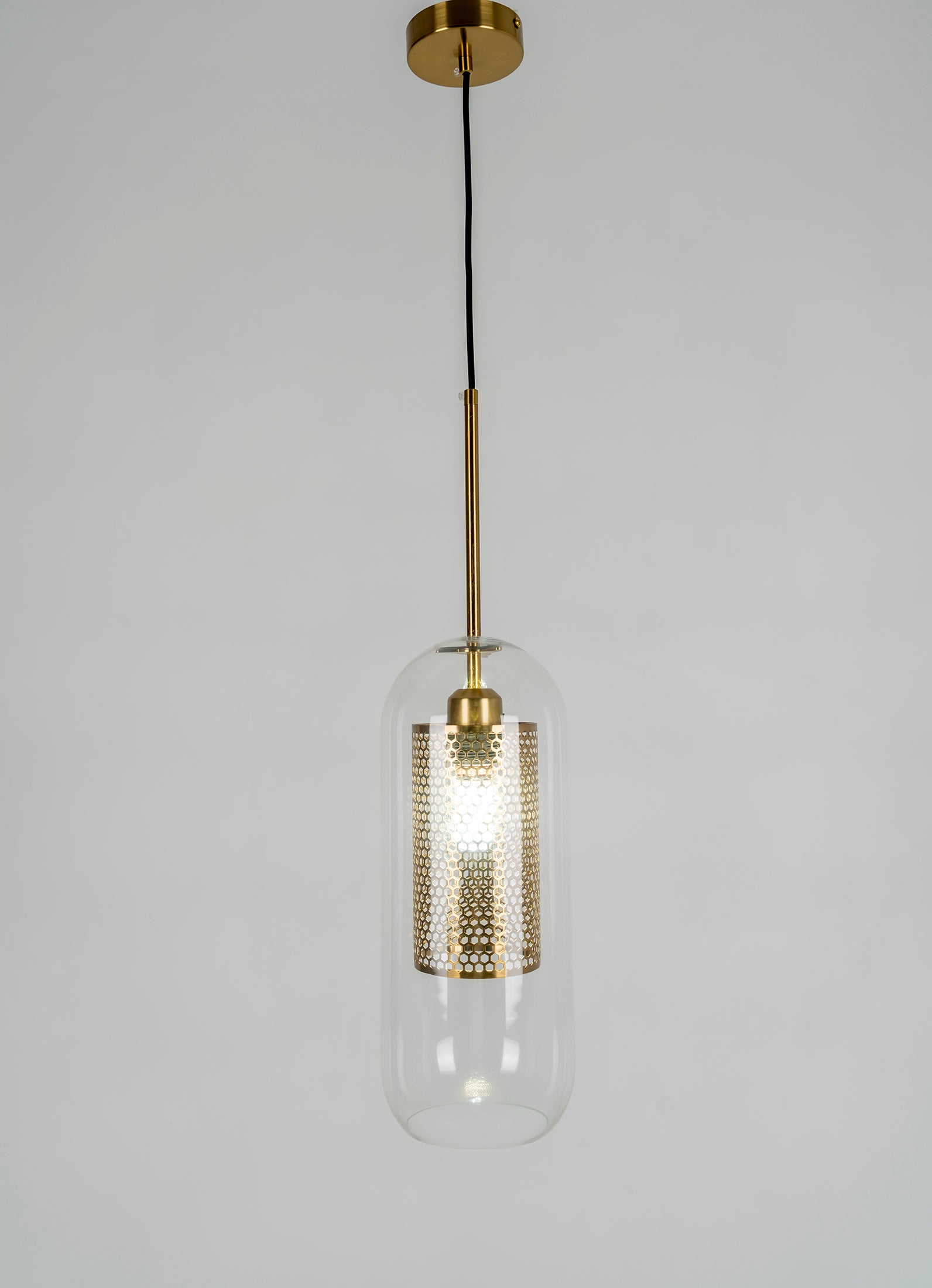 Veleine Pendant Lamp Chiswick Glass for Living Room