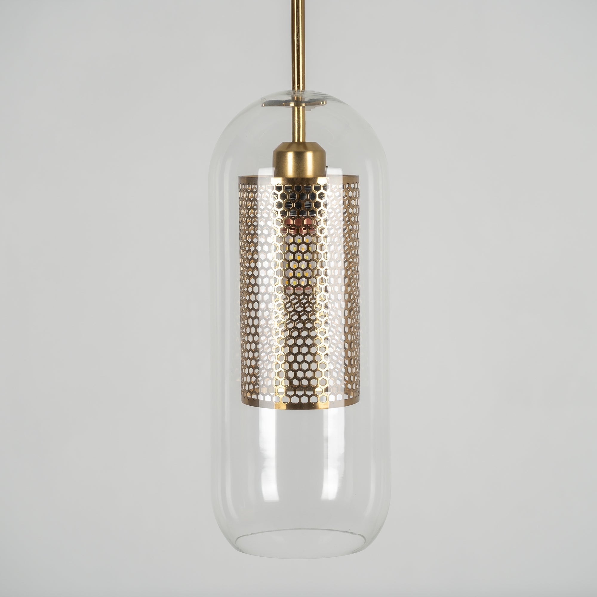 Veleine Pendant Lamp Chiswick Glass for Living Room