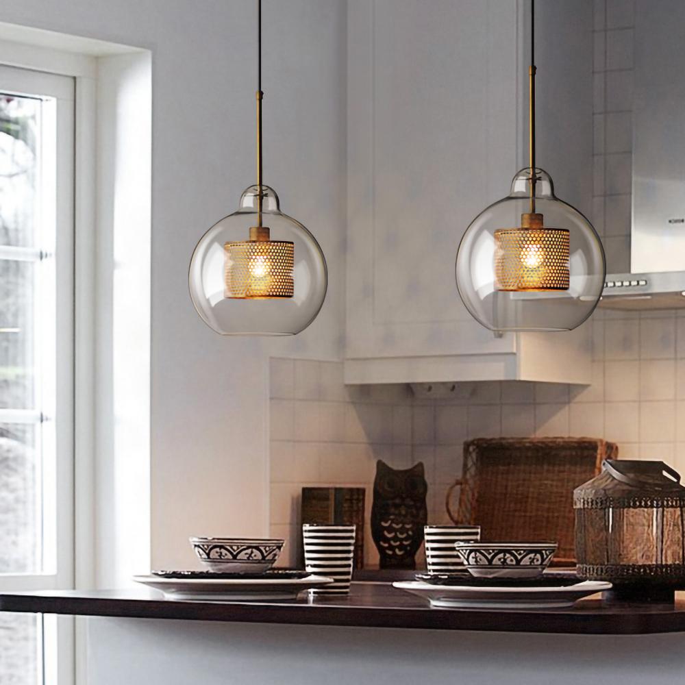Veleine Pendant Lamp Chiswick Glass for Living Room