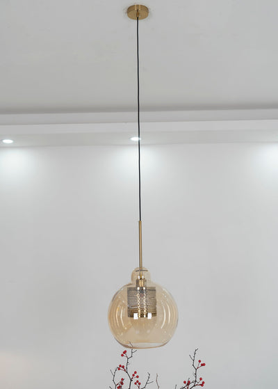 Veleine Pendant Lamp Chiswick Glass for Living Room