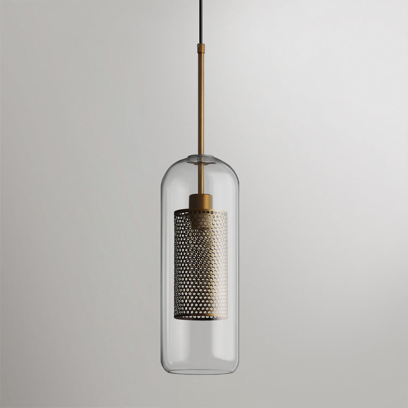 Veleine Pendant Lamp Chiswick Glass for Living Room