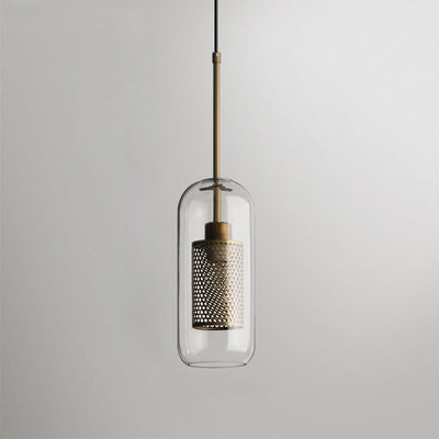 Veleine Pendant Lamp Chiswick Glass for Living Room