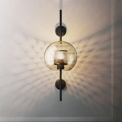 Peta Premium Nordic Art Glass Wall Light