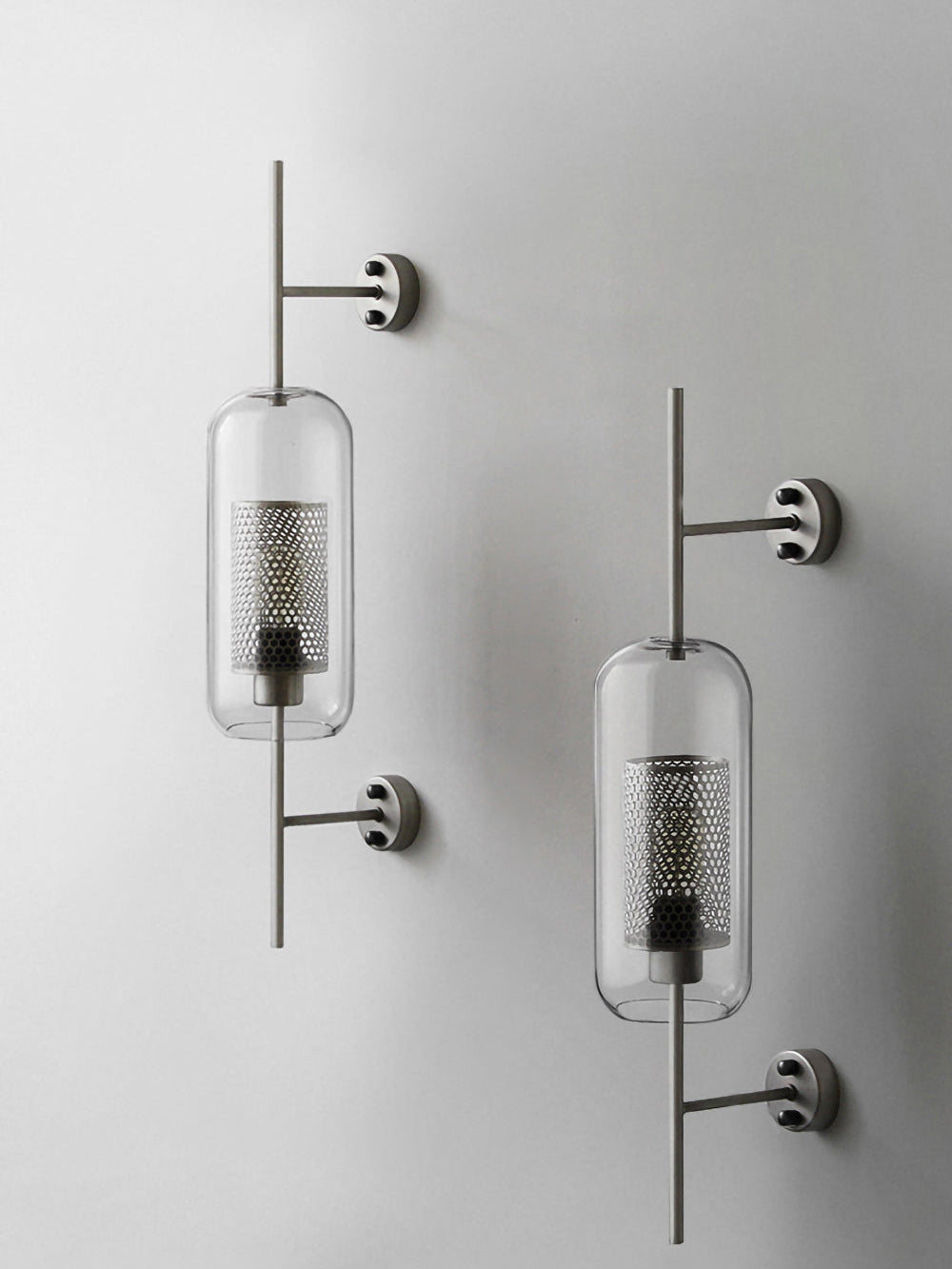 Peta Premium Nordic Art Glass Wall Light