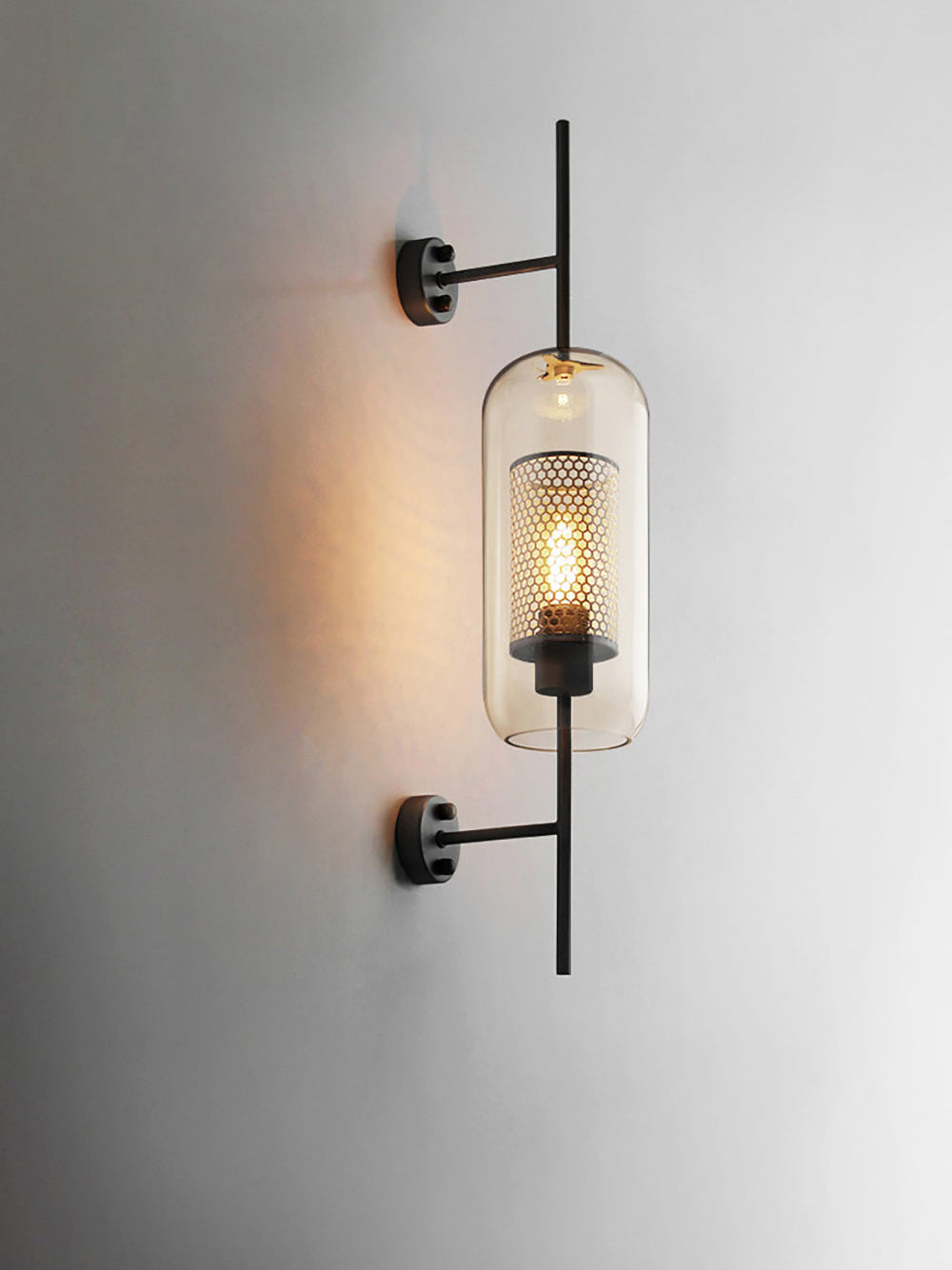 Peta Premium Nordic Art Glass Wall Light