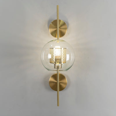 Peta Premium Nordic Art Glass Wall Light