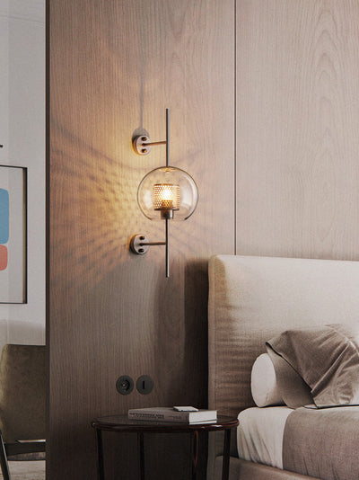 Peta Premium Nordic Art Glass Wall Light