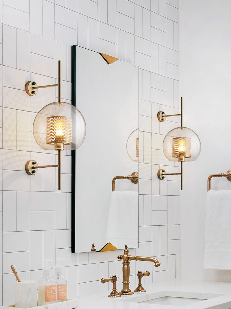 Peta Premium Nordic Art Glass Wall Light