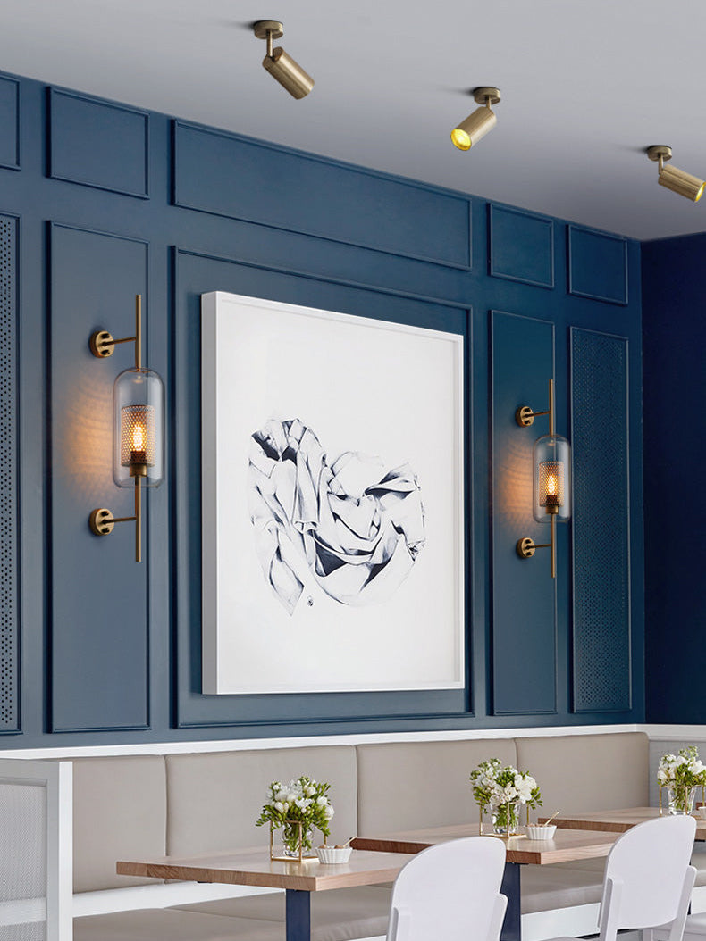 Peta Premium Nordic Art Glass Wall Light