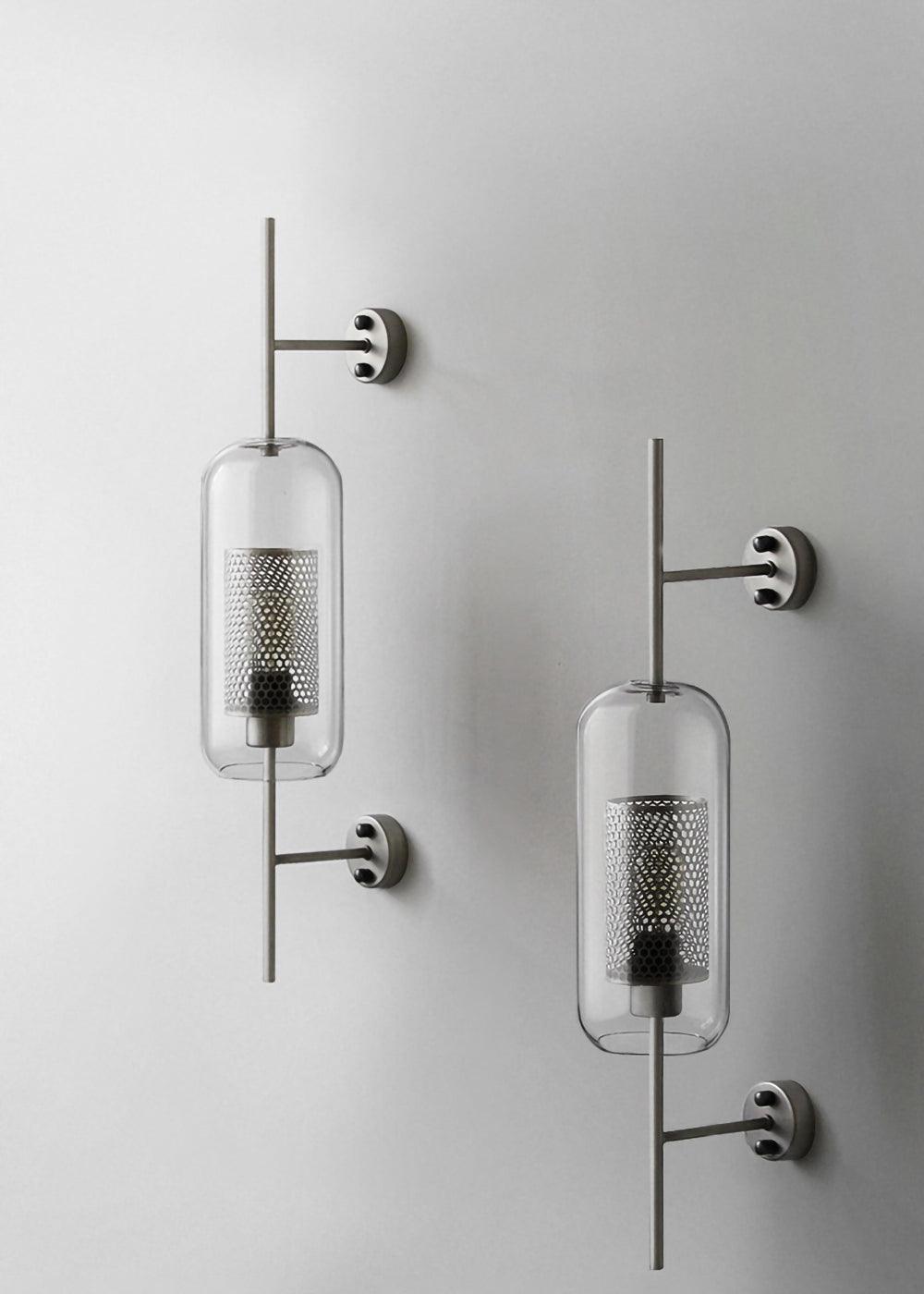 Peta Premium Nordic Art Glass Wall Light