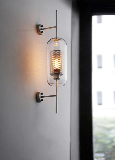Peta Premium Nordic Art Glass Wall Light