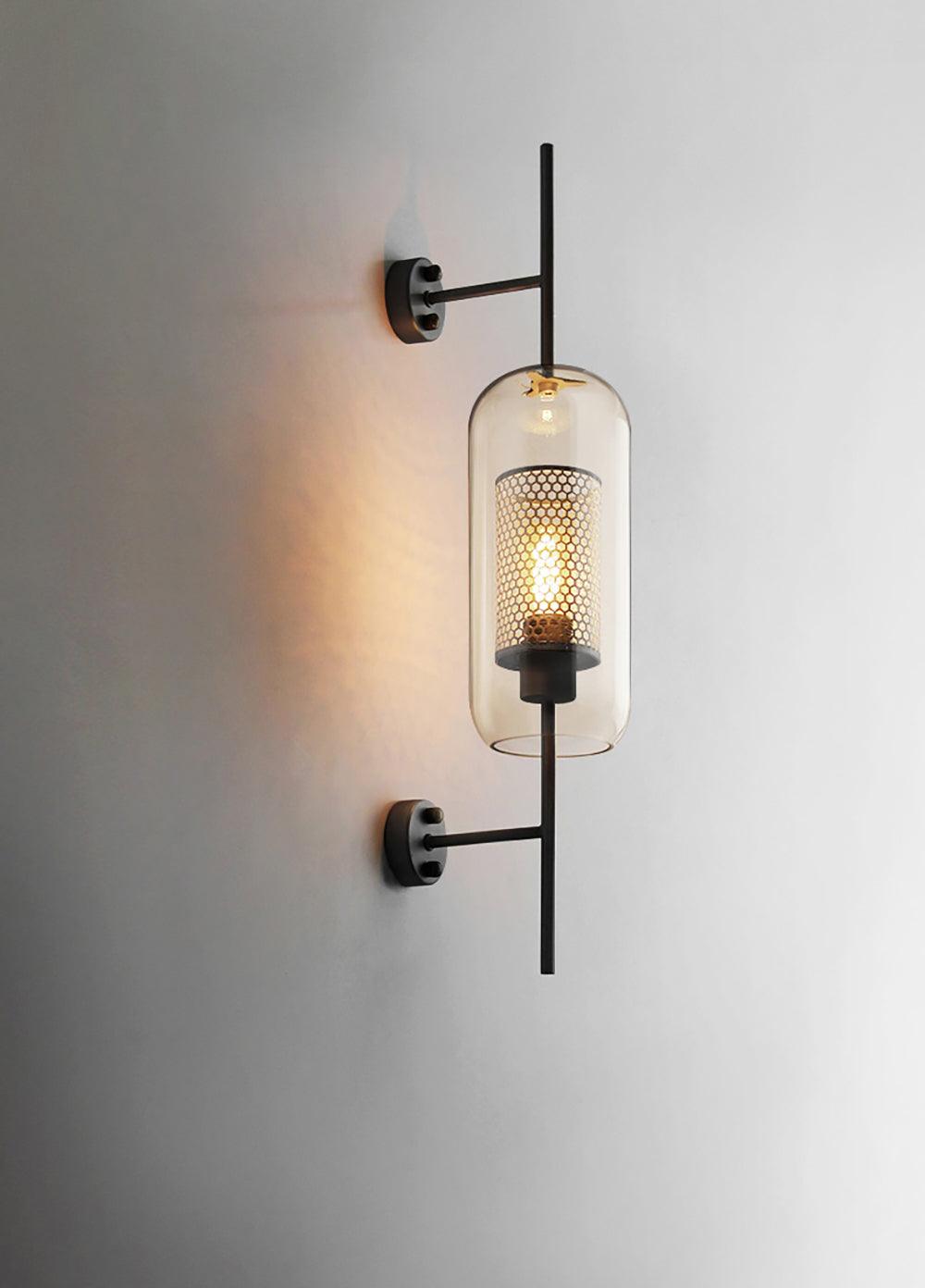 Peta Premium Nordic Art Glass Wall Light