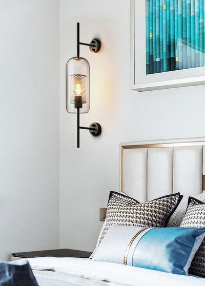 Peta Premium Nordic Art Glass Wall Light