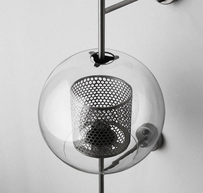 Peta Premium Nordic Art Glass Wall Light