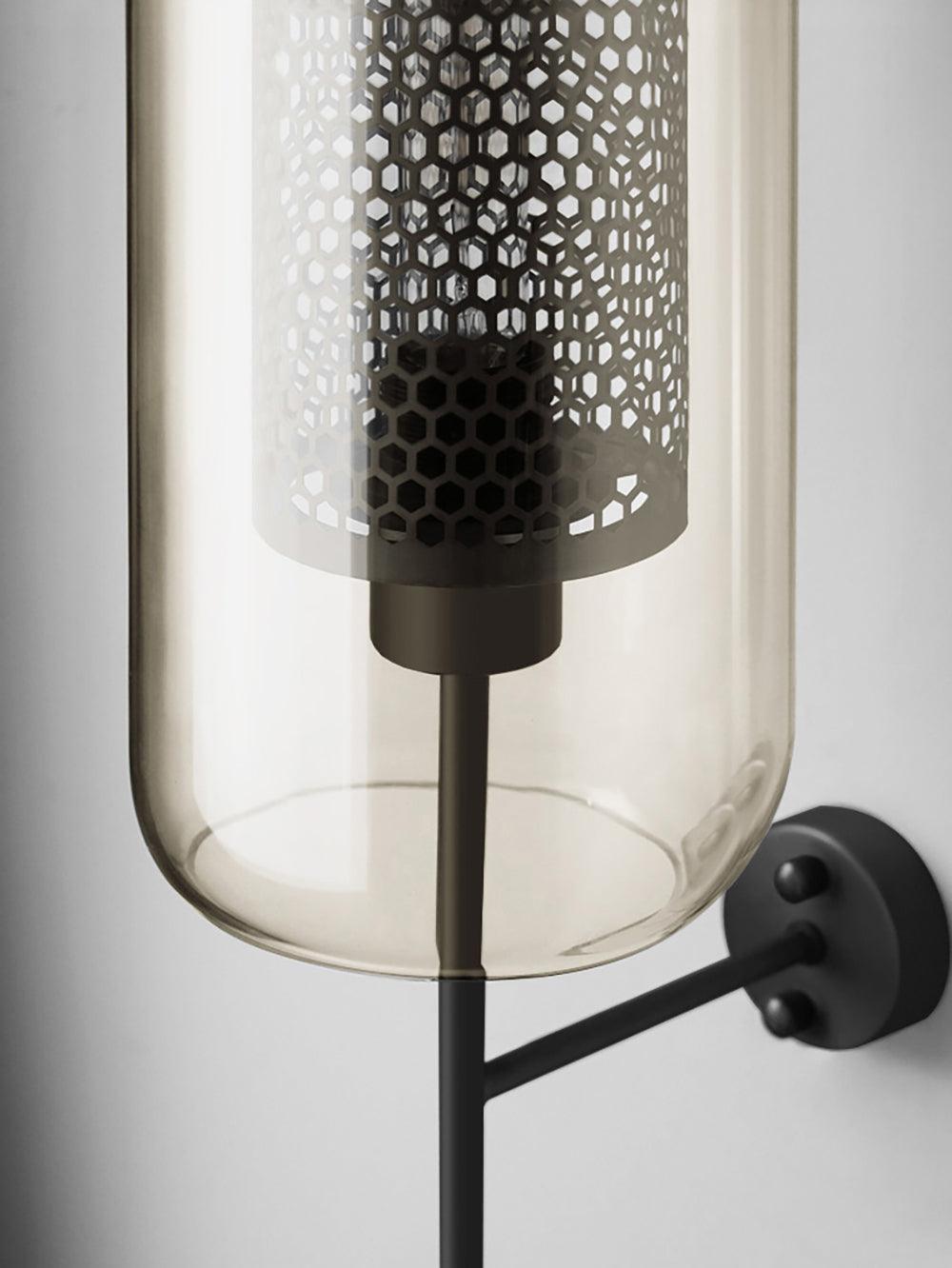 Peta Premium Nordic Art Glass Wall Light