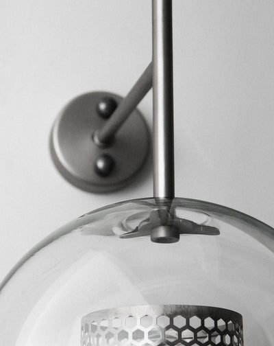 Peta Premium Nordic Art Glass Wall Light