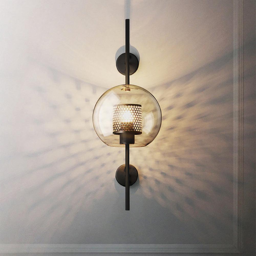 Peta Premium Nordic Art Glass Wall Light