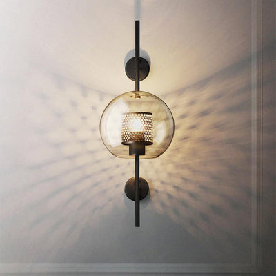 Peta Premium Nordic Art Glass Wall Light