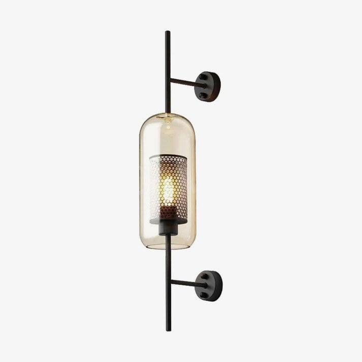 Peta Premium Nordic Art Glass Wall Light