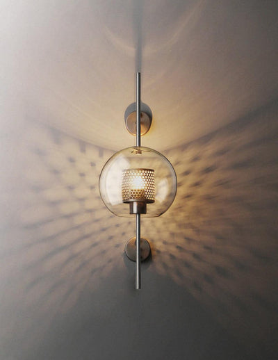 Peta Premium Nordic Art Glass Wall Light