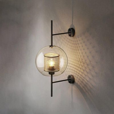 Peta Premium Nordic Art Glass Wall Light