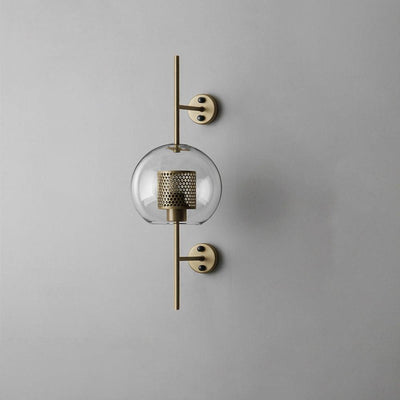 Peta Premium Nordic Art Glass Wall Light