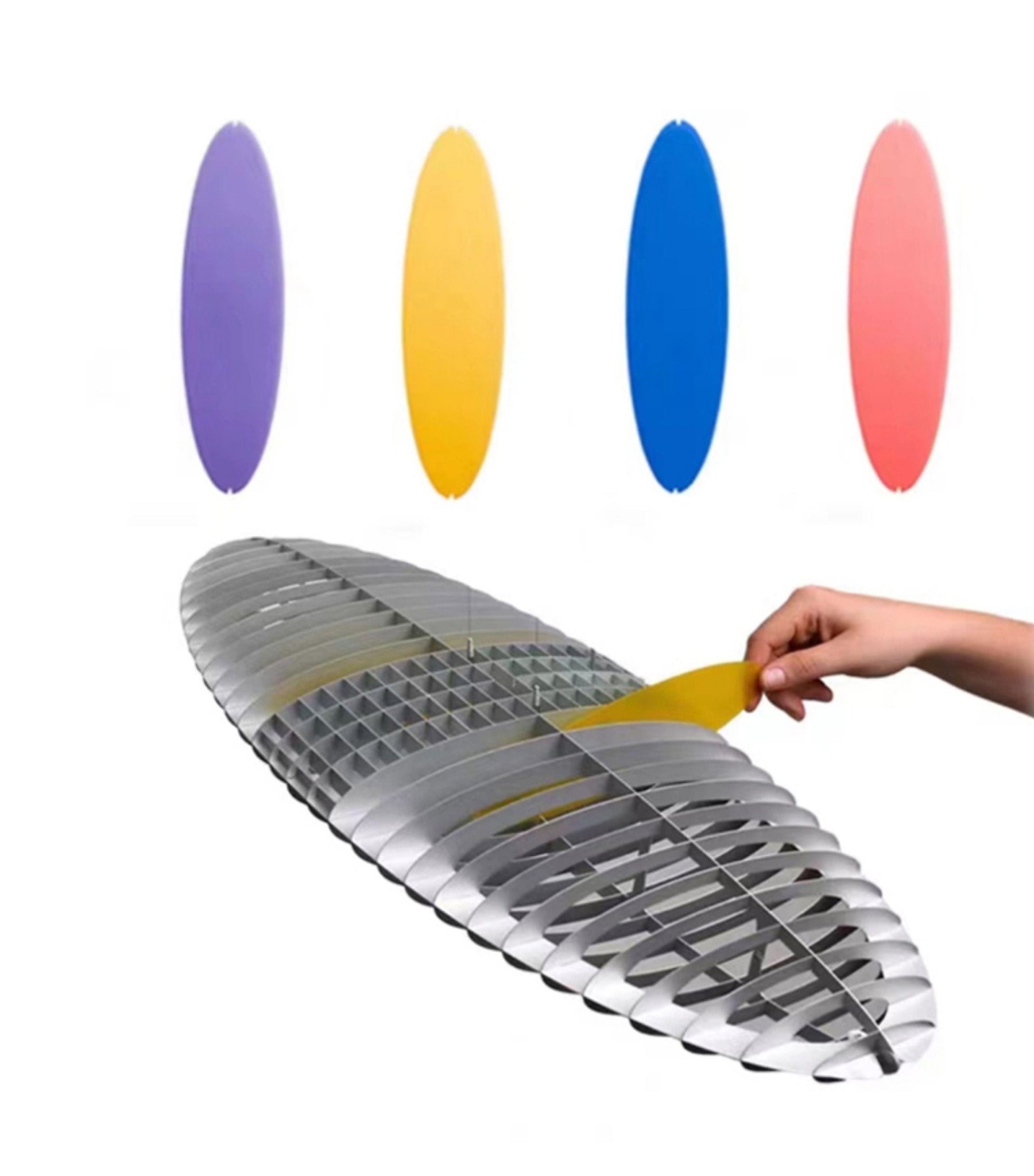 Chroma Glide Suspension Pendant Lamp