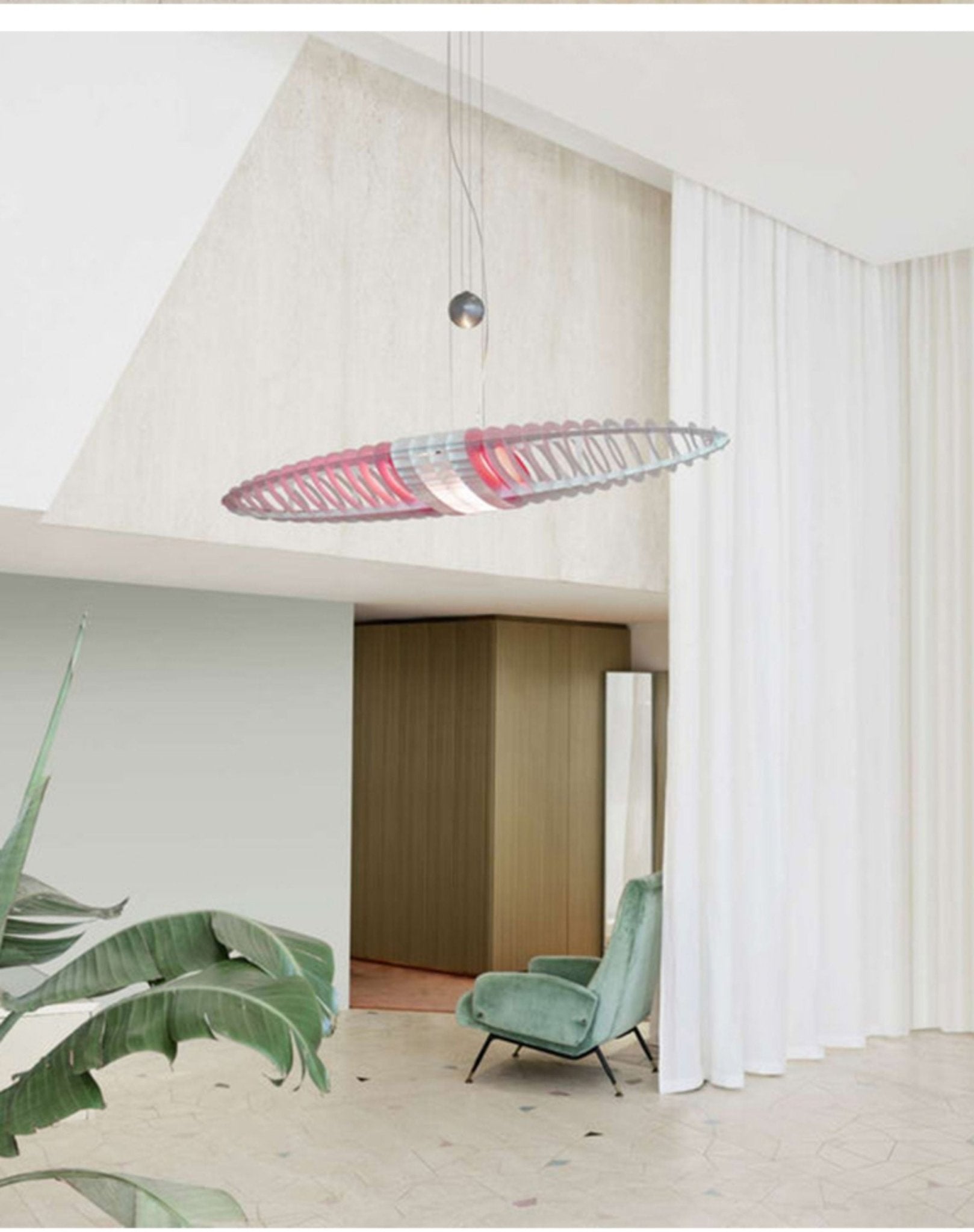 Chroma Glide Suspension Pendant Lamp