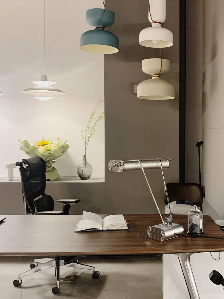 Norania Chrome Cantilever Desk Lamp