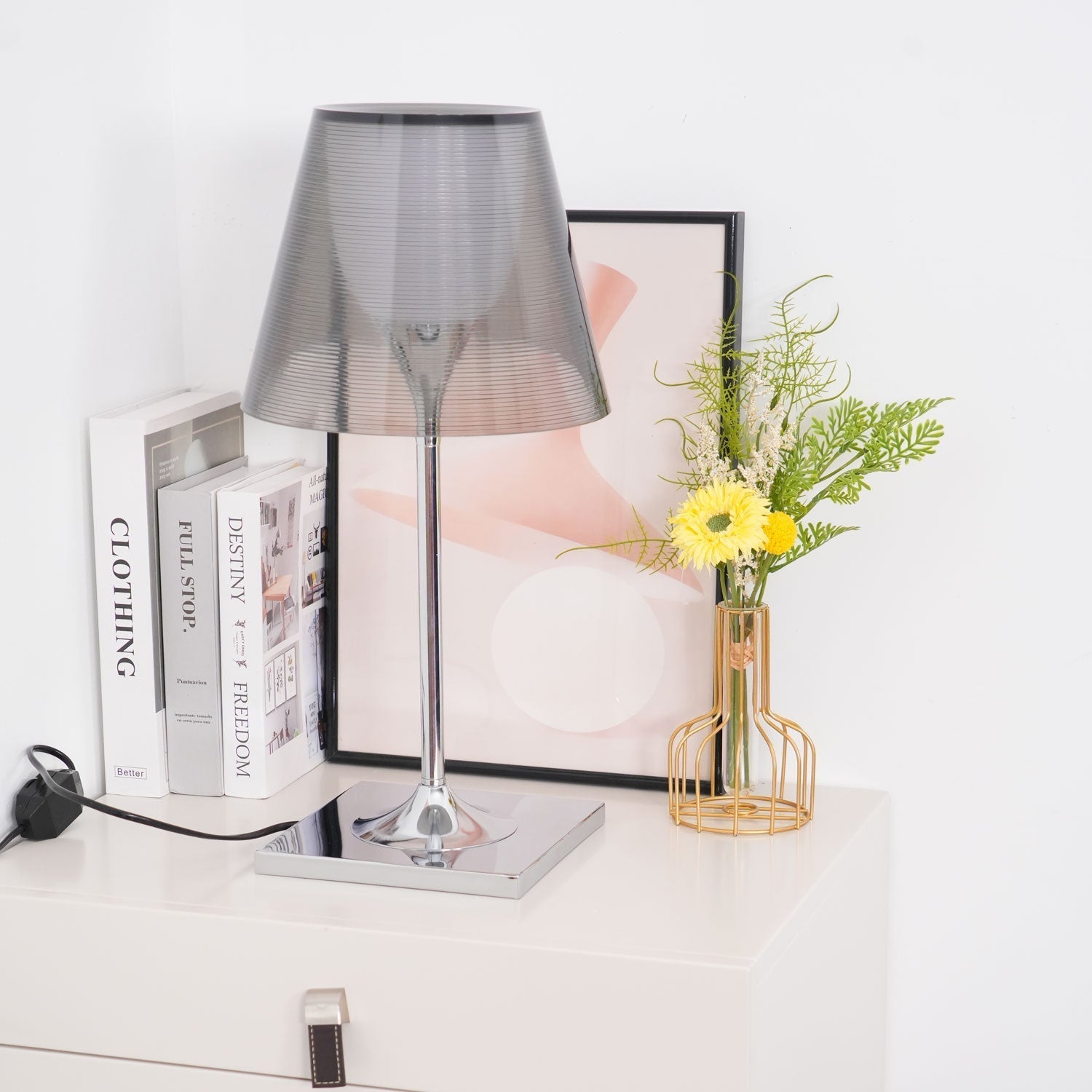 Bravon Plastic Table Lamp