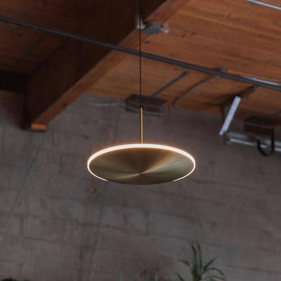 Uvenisra Modern Minimalist Dish Pendant Light - Neutral Decor