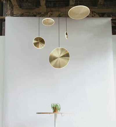 Uvenisra Modern Minimalist Dish Pendant Light - Neutral Decor