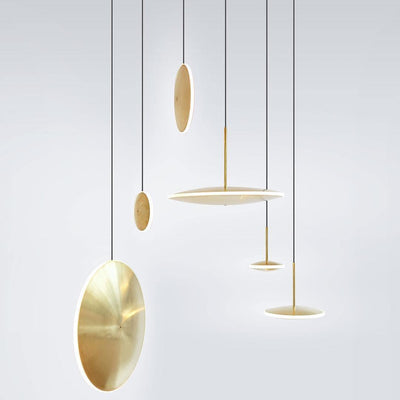 Uvenisra Modern Minimalist Dish Pendant Light - Neutral Decor