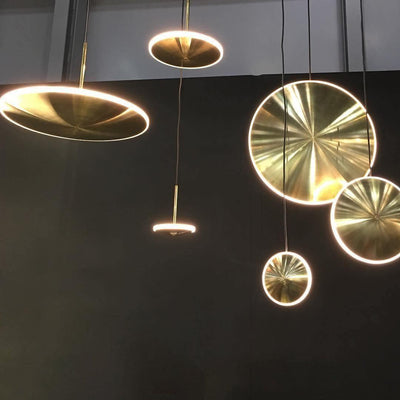 Uvenisra Modern Minimalist Dish Pendant Light - Neutral Decor